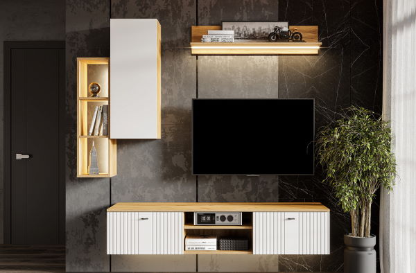 Фото Шкаф навесной Милан от производителя SV-мебель в Мелитополе по цене 5 020 ₽