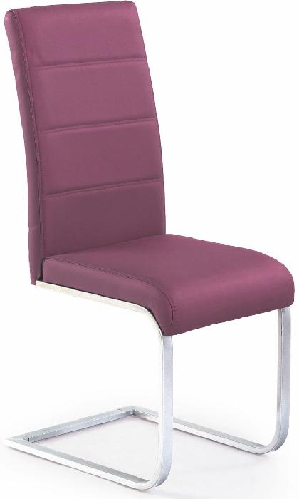 Стул Halmar K85 ( Обивка стула:экокожа , хром, фиолетовый (Halmar ) ) Стул Halmar K85 ( Обивка стула:экокожа , хром, фиолетовый (Halmar ) )