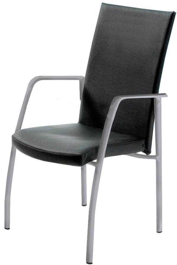 Фото Стул для посетителя Тренд (хром) от производителя Фабрикант в Мелитополе по цене 7 570 ₽