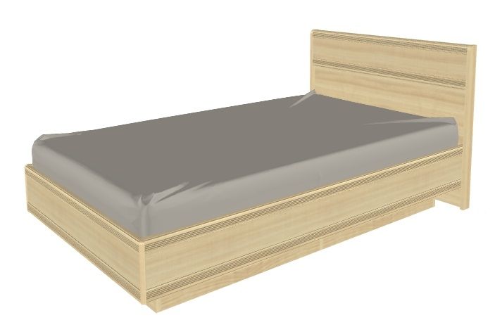 Фото Кровать двуспальная Карина КР-1002 (СМ 140х200) с подъемным механизмом от производителя Лером в Мелитополе по цене 37&nbsp;480 ₽