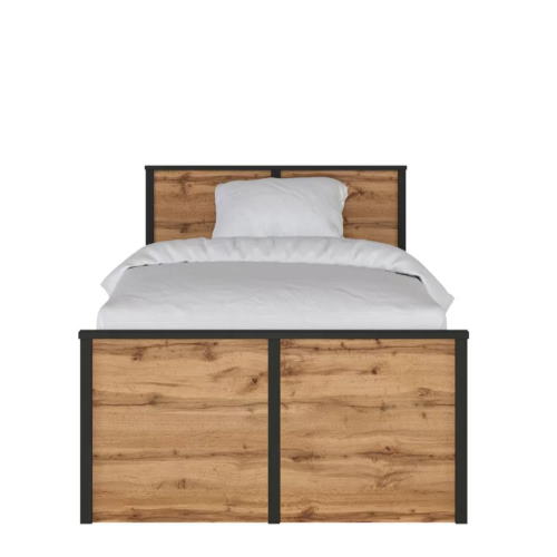 Фото Кровать односпальная Loft LOZ120x200 (СМ 120х200) с основанием от производителя Black Red White (БРВ) в Мелитополе по цене 15 910 ₽