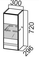 Фото kukhonnye-shkafy-so-steklom кухня соло шкаф навесной ш300с производитель 