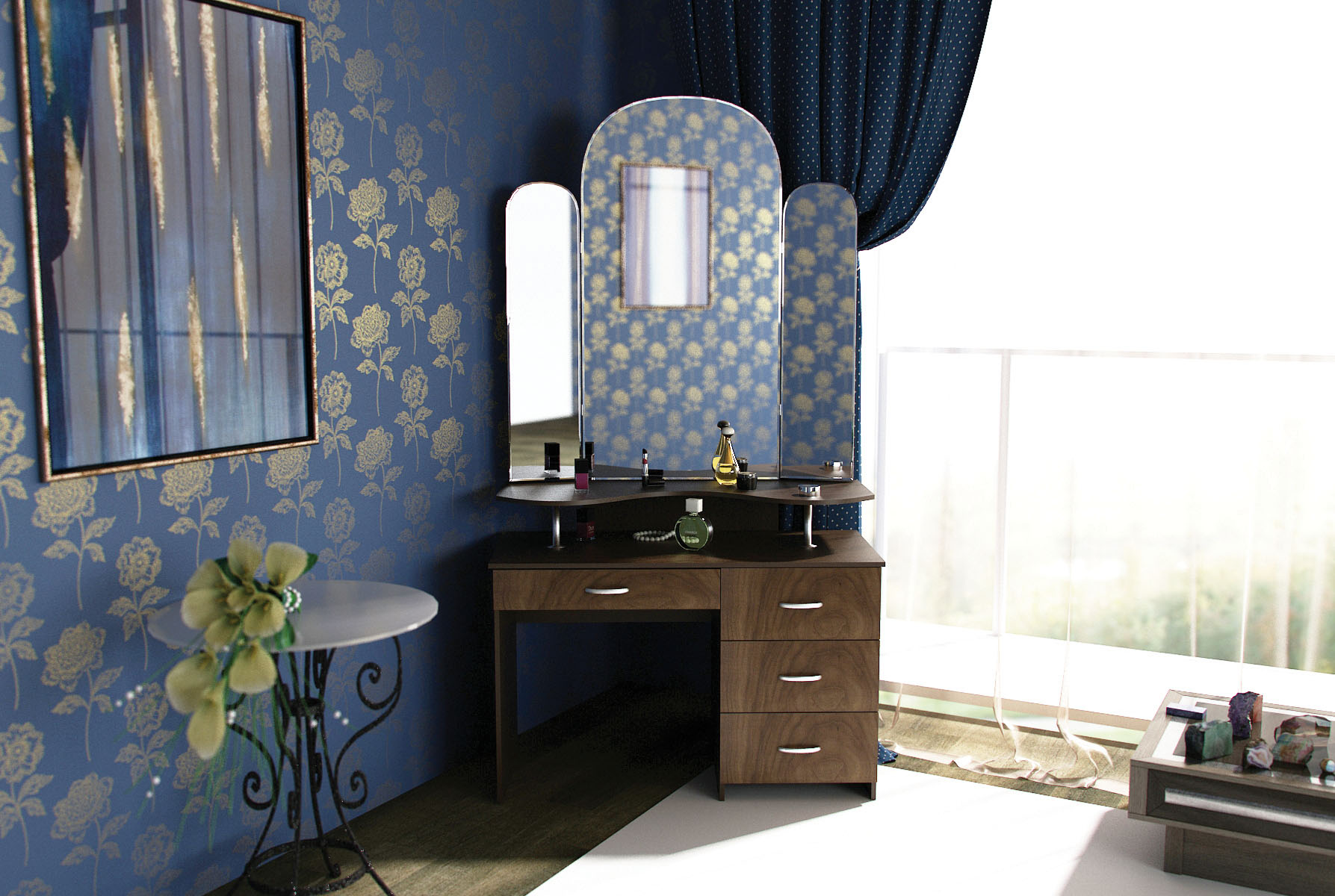 Фото Трюмо Т4 с зеркалом  в Мелитополе по цене 12 710 ₽ от производителя Комфортная мебель, код товара 2000001228050, 2000001228067, 2000001228074, 2000001228081, 2000001228098, 2000001228104, 2000001228111, 2000001228128, 2000001228135, 2000001228142 шт Фото Трюмо Т4 с зеркалом  от производителя Комфортная мебель в Мелитополе по цене 12 710 ₽