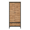 Фото Шкаф Loft SZF2D1S (62) двухдверный от производителя Black Red White (БРВ) в Мелитополе по цене 26&nbsp;620 ₽