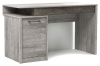 Стол письменный Денвер (лдсп, лдсп-риббек серый,  риббек серый, камень темный-риббек серый (СБК) )
