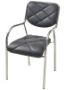 Фото Стул для посетителя Боско (хром) от производителя Фабрикант в Мелитополе по цене 9&nbsp;070 ₽