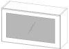 Фото Кухня Венеция шкаф навесной ШГ800с (45,6) от производителя SV-мебель в Мелитополе по цене 5&nbsp;400 ₽