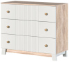 Фото Комод Ланзетти (3 ящика)  от производителя Браво-мебель в Мелитополе по цене 13&nbsp;920 ₽