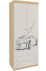 Фото Шкаф комбинированный Форсаж двухстворчатый с ящиками МKF-01 от производителя Мебельсон в Мелитополе по цене 10&nbsp;300 ₽