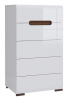Фото Комод Azteca S205-KOM5S/10/6 от производителя Black Red White (БРВ) в Мелитополе по цене 24&nbsp;830 ₽