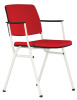 Фото Стул для посетителя Айсит (Isit) luks arm (белый) от производителя Новый стиль в Мелитополе по цене 4&nbsp;940 ₽