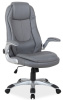 Кресло компьютерное Signal Q-081 (Материал обивки: экокожа, цвет обивки: серый (Signal) )