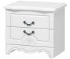 Фото Тумба прикроватная Лотос белый от производителя Браво-мебель в Мелитополе по цене 6&nbsp;320 ₽