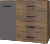 Фото Комод комбинированный Куба (без приставки) от производителя Браво-мебель в Мелитополе по цене 14&nbsp;520 ₽