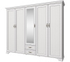 Фото Шкаф 5DG2SZ Тиффани (Tiffany) (259) пятидверный от производителя Анрэкс в Мелитополе по цене 108&nbsp;200 ₽