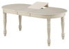 Стол обеденный Шанель (Chanel CH-T6EX) (№4 массив дерева, мдф шпон- белый ,  белый (ТМК) )